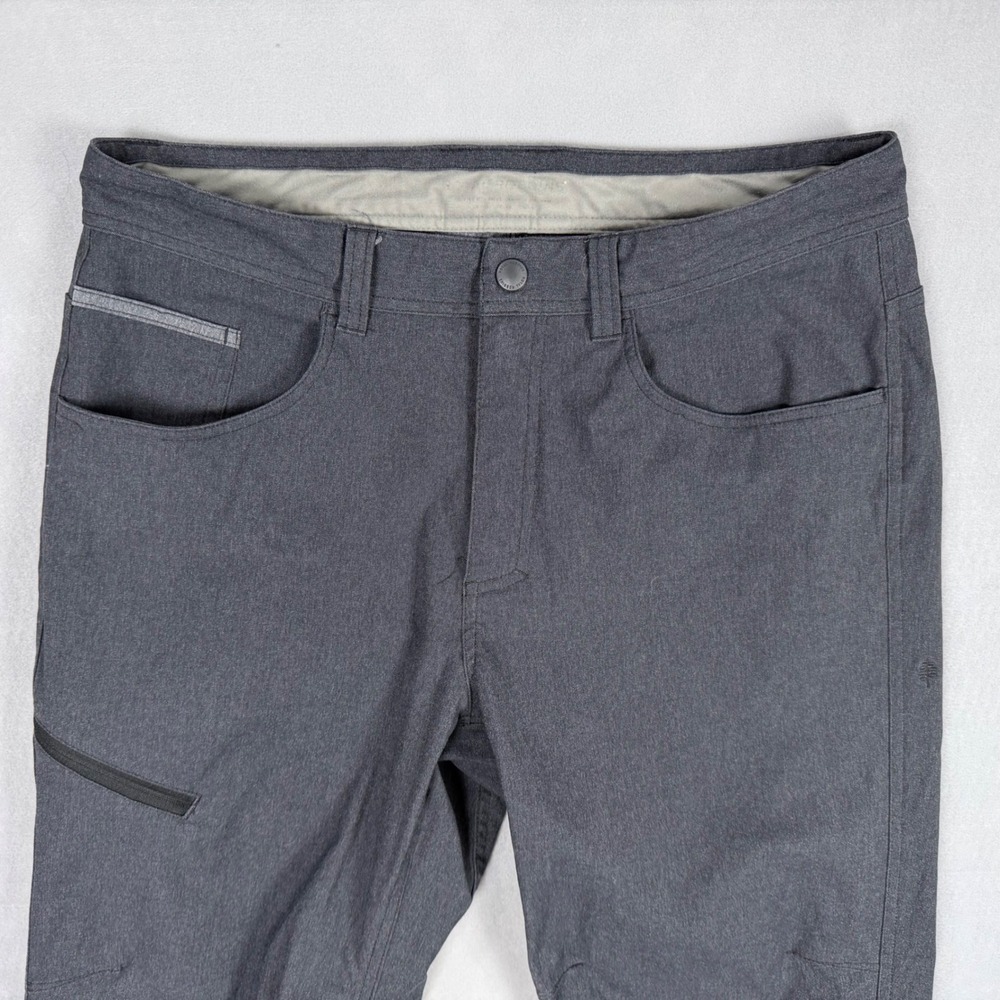 Royal Robbins Alpine Road Pants Mens 34x31 Charcoal Gray Excellent Y44157 - Picture 2 of 15